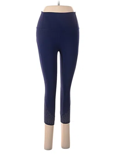 Pre-owned Lululemon Athletica Active Pants In Blue