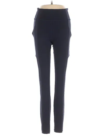 Pre-owned Lululemon Athletica Active Pants In Blue