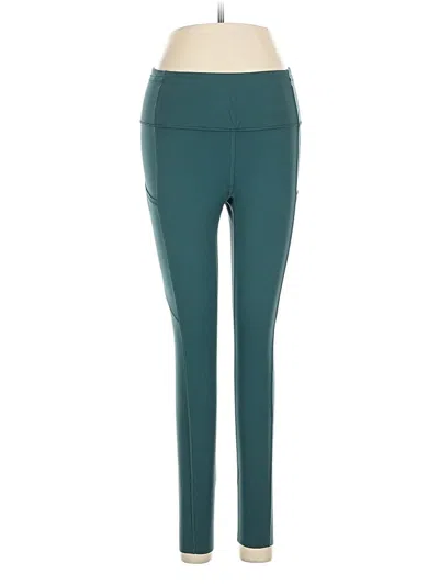Pre-owned Lululemon Athletica Active Pants In Blue