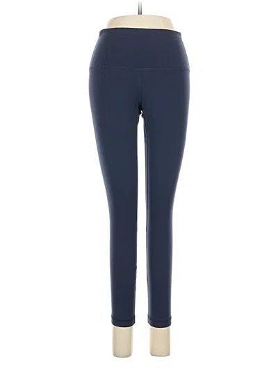 Pre-owned Lululemon Athletica Active Pants In Blue