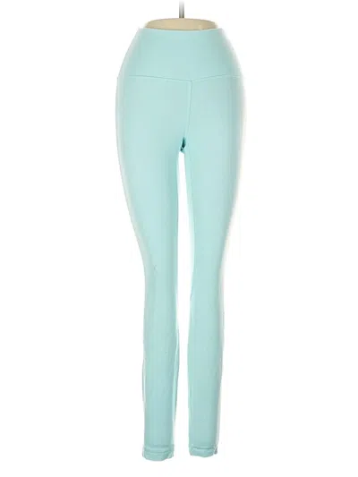 Pre-owned Lululemon Athletica Active Pants In Blue