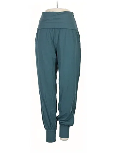 Pre-owned Lululemon Athletica Active Pants In Blue