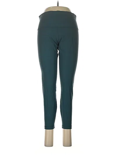 Pre-owned Lululemon Athletica Active Pants In Blue