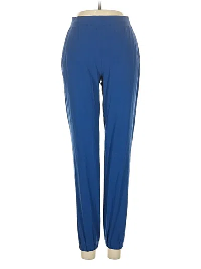Pre-owned Lululemon Athletica Active Pants In Blue