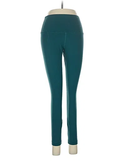 Pre-owned Lululemon Athletica Active Pants In Blue
