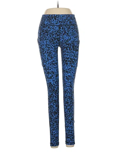 Pre-owned Lululemon Athletica Active Pants In Blue