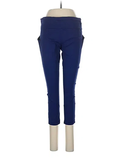 Pre-owned Lululemon Athletica Active Pants In Blue