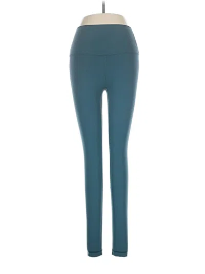 Pre-owned Lululemon Athletica Active Pants In Blue
