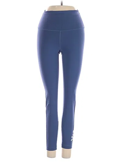 Pre-owned Lululemon Athletica Active Pants In Blue