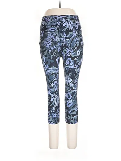 Pre-owned Lululemon Athletica Active Pants In Blue
