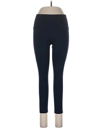 Pre-owned Lululemon Athletica Active Pants In Blue