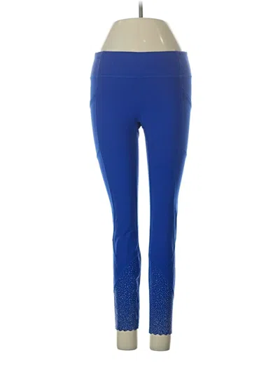 Pre-owned Lululemon Athletica Active Pants In Blue