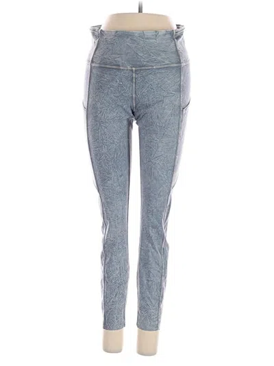 Pre-owned Lululemon Athletica Active Pants In Blue