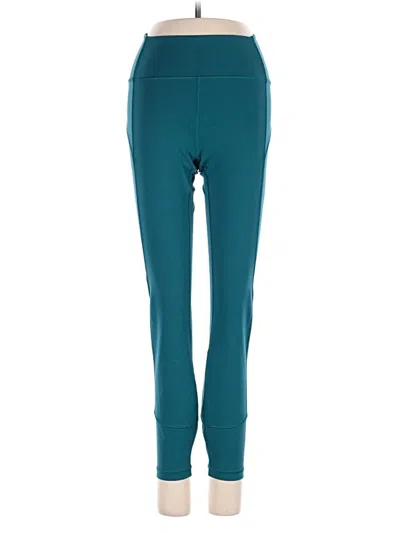 Pre-owned Lululemon Athletica Active Pants In Blue