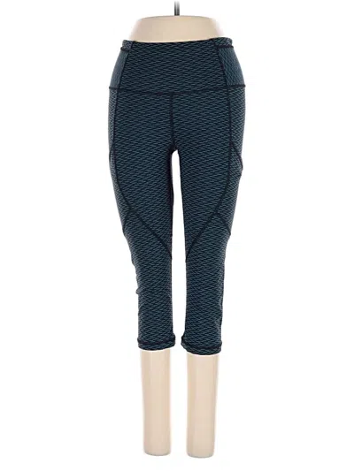 Pre-owned Lululemon Athletica Active Pants In Blue