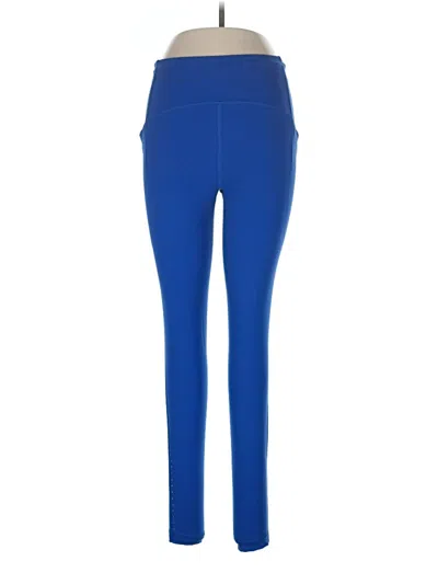 Pre-owned Lululemon Athletica Active Pants In Blue