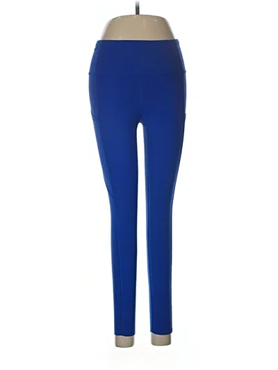 Pre-owned Lululemon Athletica Active Pants In Blue