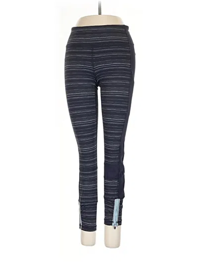 Pre-owned Lululemon Athletica Active Pants In Blue