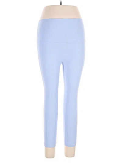 Pre-owned Lululemon Athletica Active Pants In Blue