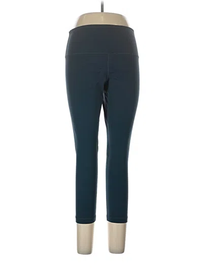Pre-owned Lululemon Athletica Active Pants In Blue