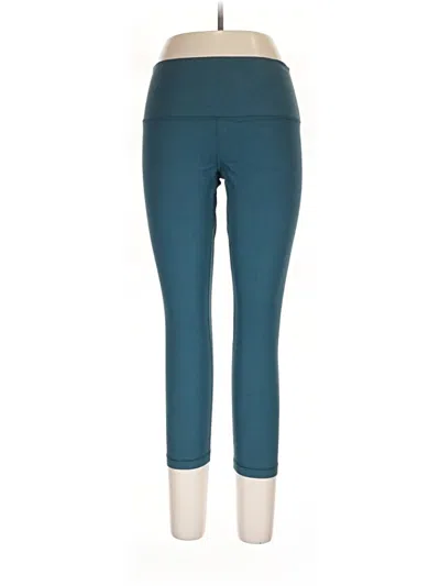 Pre-owned Lululemon Athletica Active Pants In Blue