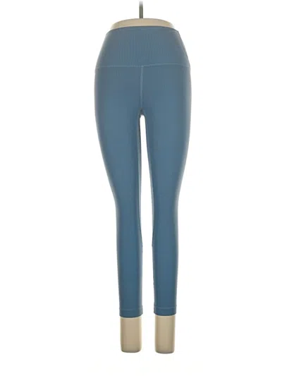 Pre-owned Lululemon Athletica Active Pants In Blue