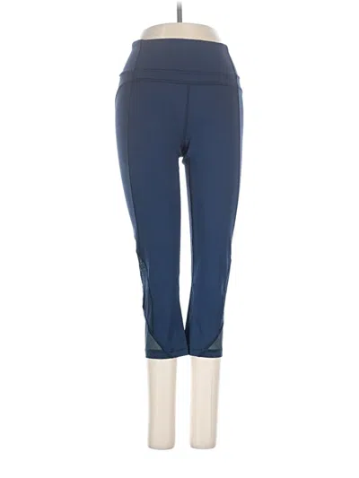 Pre-owned Lululemon Athletica Active Pants In Blue