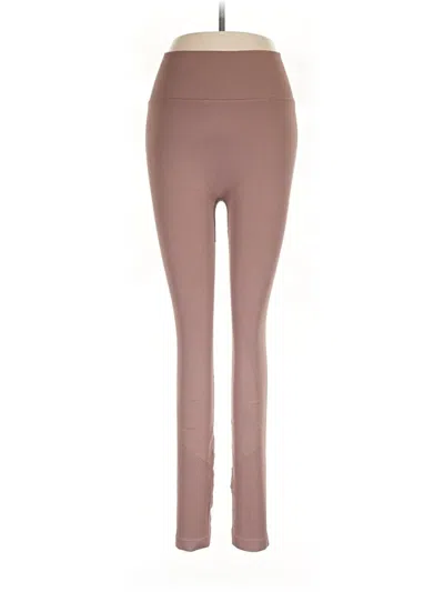 Pre-owned Lululemon Athletica Active Pants In Brown