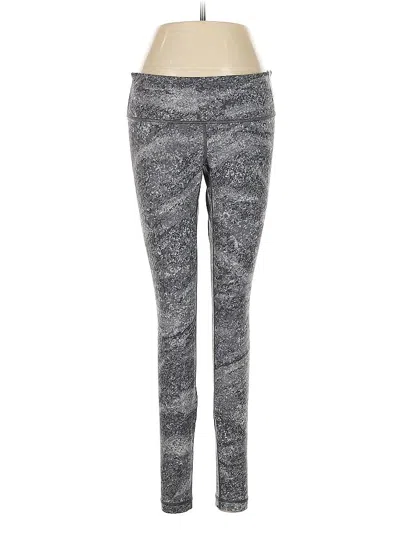 Pre-owned Lululemon Athletica Active Pants In Gray