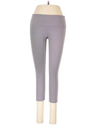 Pre-owned Lululemon Athletica Active Pants In Gray