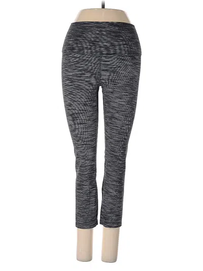 Pre-owned Lululemon Athletica Active Pants In Gray