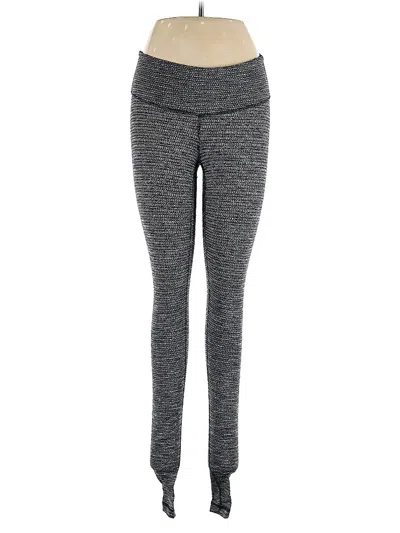 Pre-owned Lululemon Athletica Active Pants In Gray