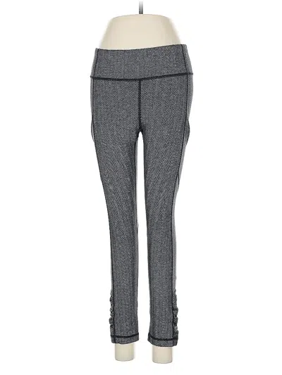 Pre-owned Lululemon Athletica Active Pants In Gray