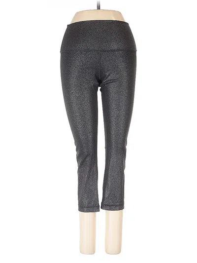 Pre-owned Lululemon Athletica Active Pants In Gray