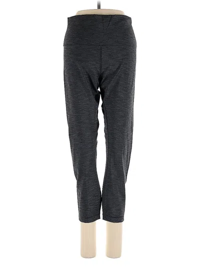 Pre-owned Lululemon Athletica Active Pants In Gray