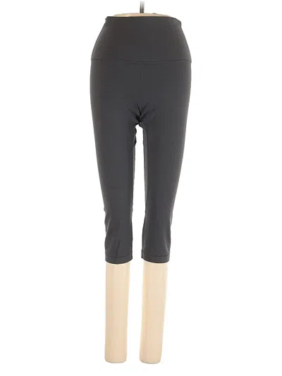 Pre-owned Lululemon Athletica Active Pants In Gray