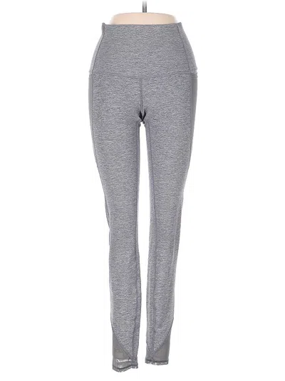 Pre-owned Lululemon Athletica Active Pants In Gray