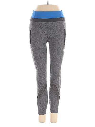 Pre-owned Lululemon Athletica Active Pants In Gray