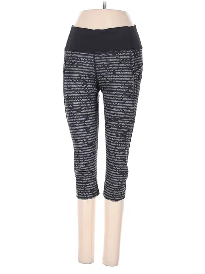 Pre-owned Lululemon Athletica Active Pants In Gray