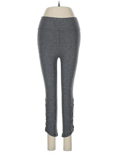 Pre-owned Lululemon Athletica Active Pants In Gray