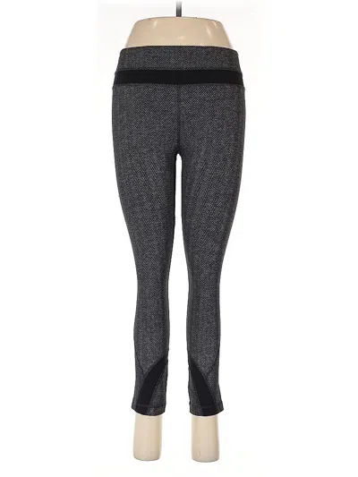 Pre-owned Lululemon Athletica Active Pants In Gray
