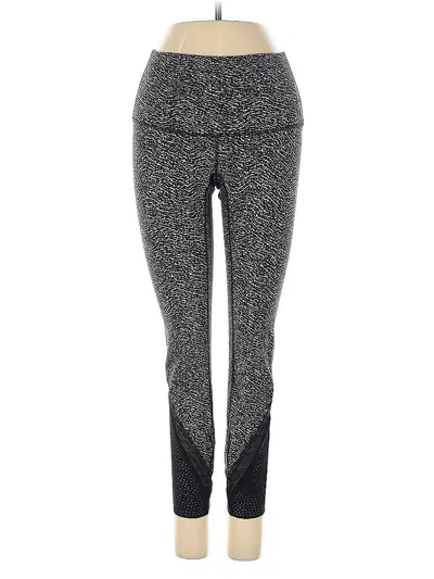 Pre-owned Lululemon Athletica Active Pants In Gray