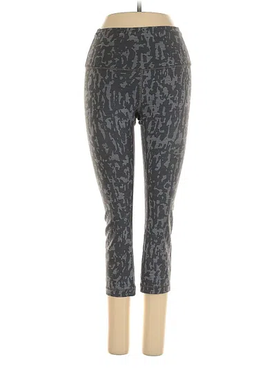 Pre-owned Lululemon Athletica Active Pants In Gray