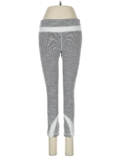 Pre-owned Lululemon Athletica Active Pants In Gray