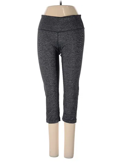 Pre-owned Lululemon Athletica Active Pants In Gray