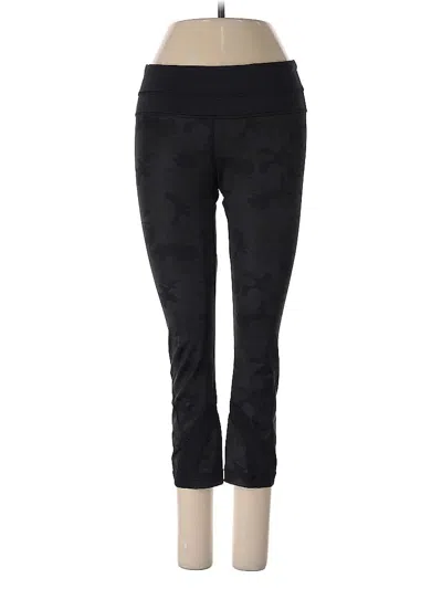 Pre-owned Lululemon Athletica Active Pants In Gray