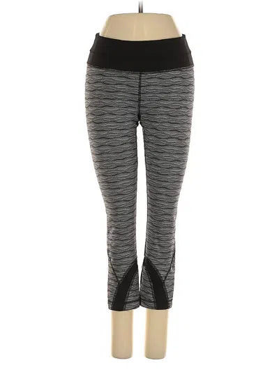 Pre-owned Lululemon Athletica Active Pants In Gray