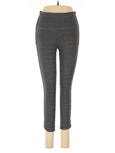 Pre-owned Lululemon Athletica Active Pants In Gray