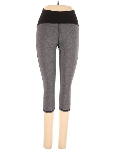 Pre-owned Lululemon Athletica Active Pants In Gray