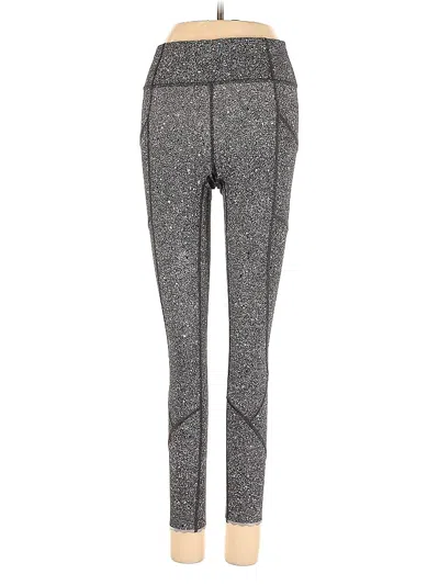 Pre-owned Lululemon Athletica Active Pants In Gray